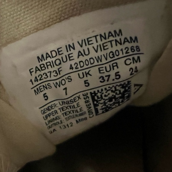 Blue Chuck Taylor Converse Allstar low sneaker - Picture 5 of 5